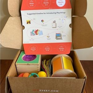 Lovevery - The Senser Kit for 5-6 month olds
Full Kit
